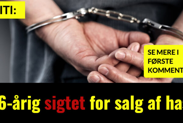 16-årig sigtet for salg af hash