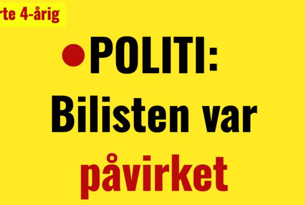 Politiet med nyt i sagen: Han var påvirket!