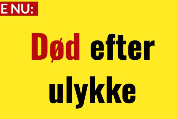 Død efter ulykke