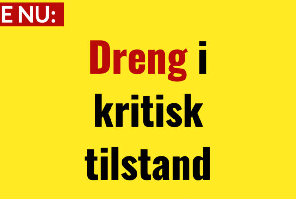 Dreng i kritisk tilstand