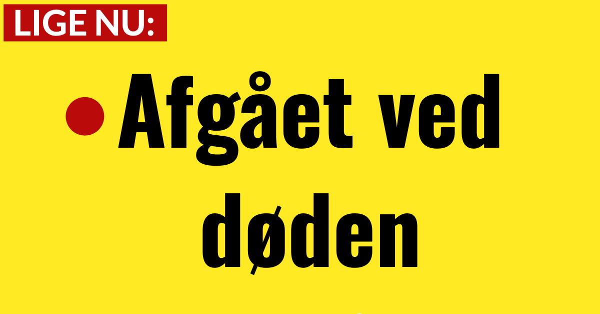 Afgået ved døden