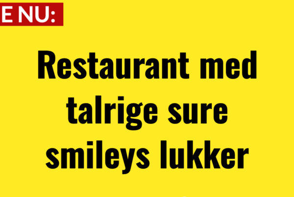 Restaurant med talrige sure smileys lukker