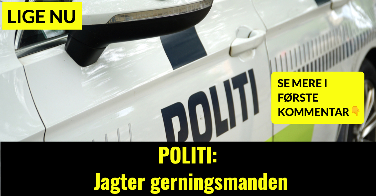 Politi: Jagter gerningsmanden