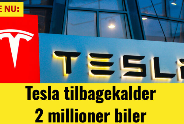 Tesla tilbagekalder 2 millioner biler