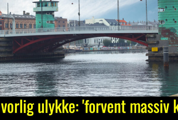 Alvorlig ulykke: 'forvent massiv kø'