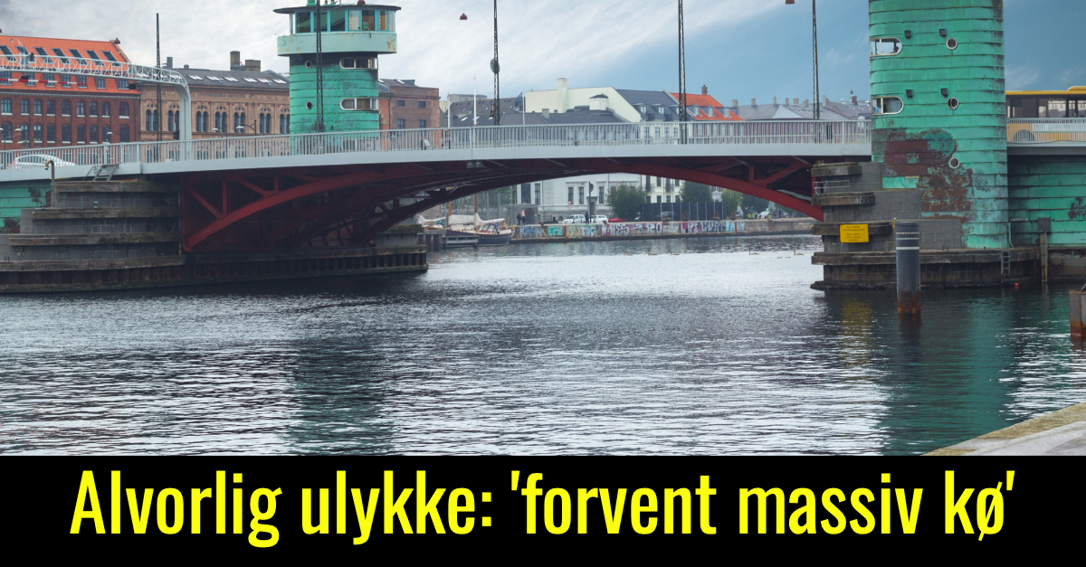 Alvorlig ulykke: 'forvent massiv kø'