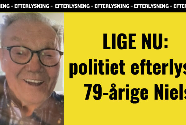LIGE NU: politiet efterlyser 79-årige Niels