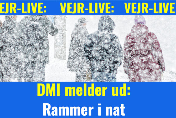 DMI melder ud: Rammer i nat