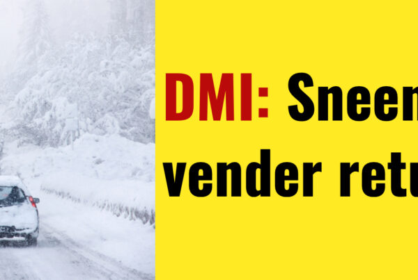 DMI: Sneen vender retur