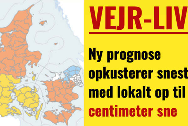 LIVE: Opjusterer snestorm til 70 centimeter sne