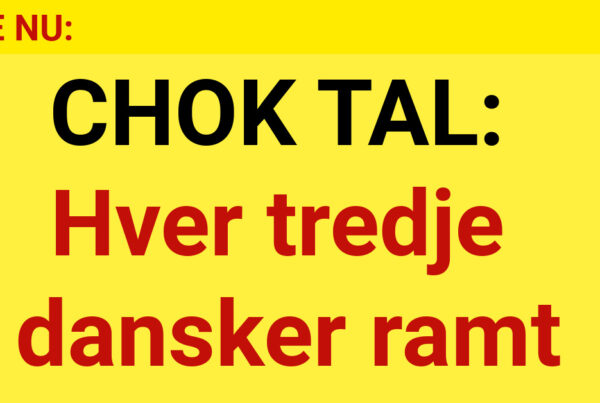 CHOK TAL: Hver tredje dansker ramt