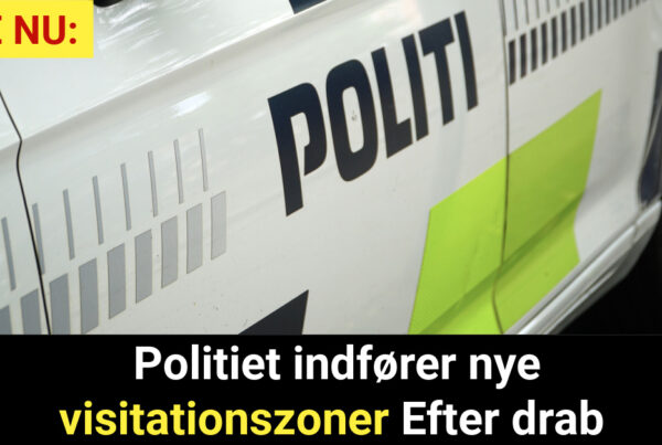 Efter drab: Politiet indfører nye visitationszoner