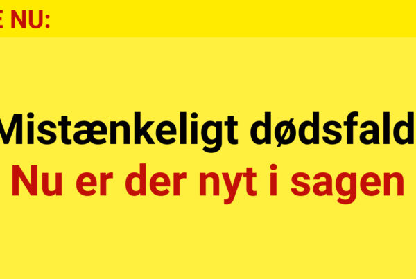 Mistænkeligt dødsfald: Nu er der nyt i sagen
