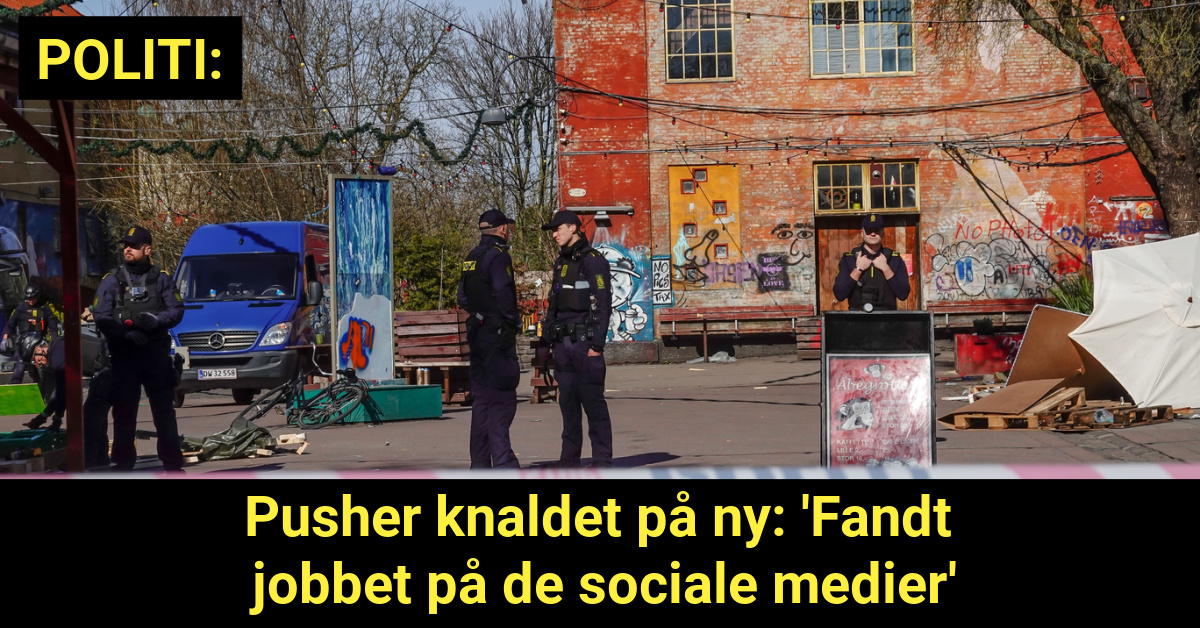 Pusher knaldet på ny: 'Fandt jobbet på de sociale medier'