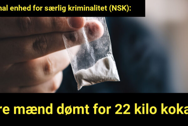 NSK dømmer fire mænd for 22 Kilo Kokain