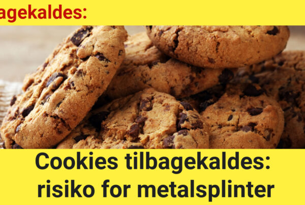 LIGE NU: Cookies tilbagekaldes - risiko for metalsplinter