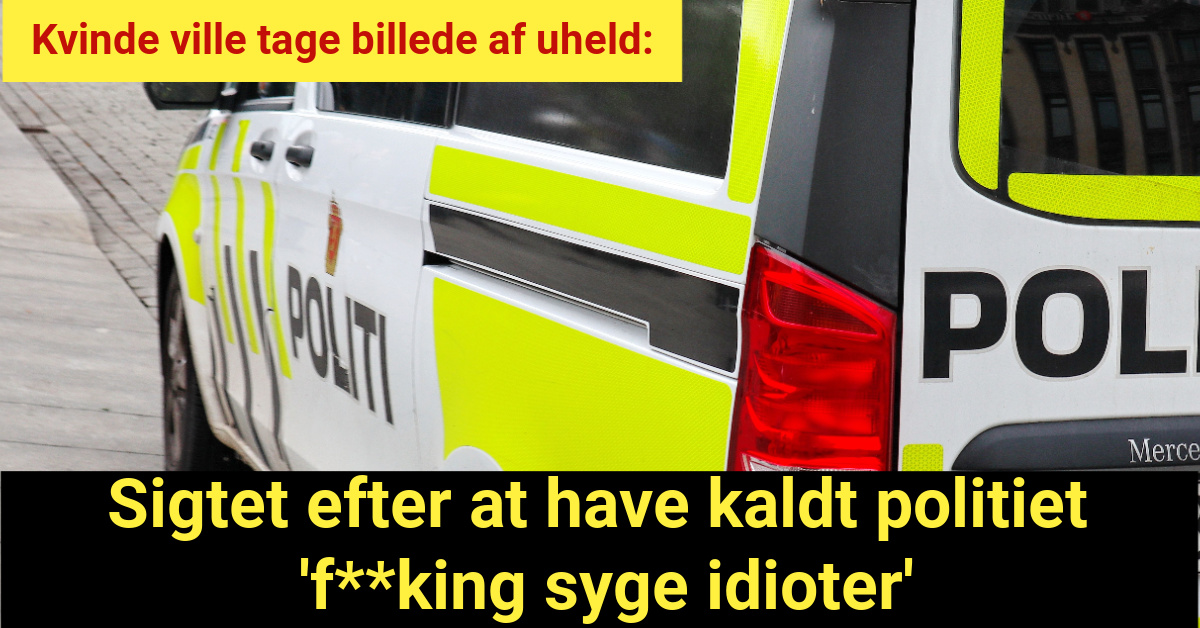 ville tage billede af uheld