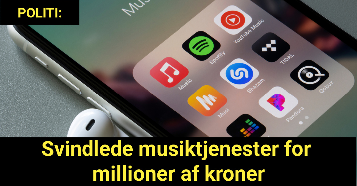 Anklage: Svindlede musiktjenester for millioner af kroner