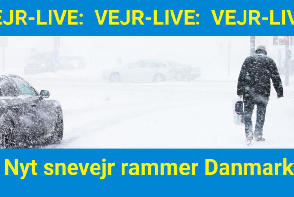 Nyt snevejr rammer Danmark