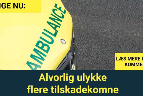 LIGE NU: Alvorlig ulykke - flere tilskadekomne