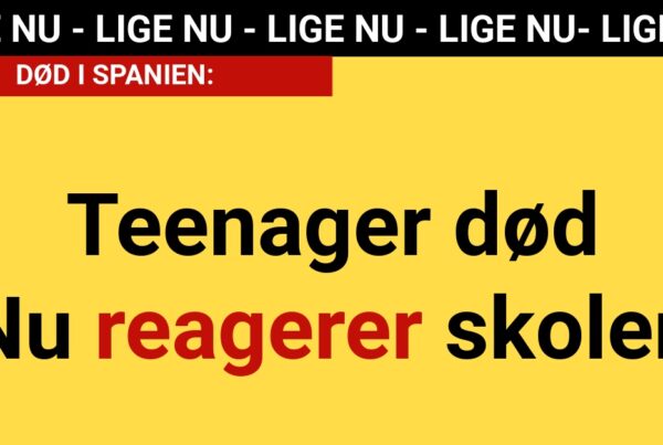 BREAKING: Dansk skoleelev død i Spanien - Nu reagerer skolen