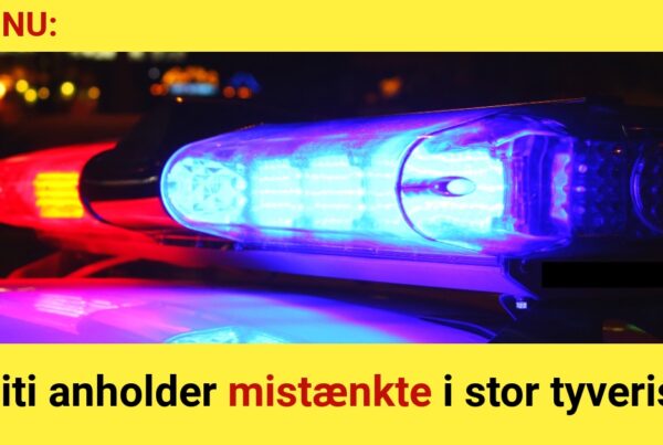 Politi anholder mistænkte i stor tyverisag - 112