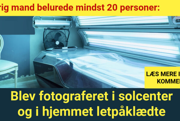 31-årig mand belurede mindst 20 personer:
