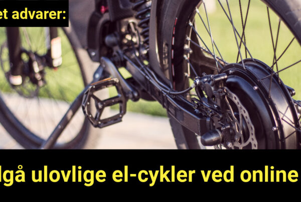 Politiet advarer: Undgå ulovlige el-cykler ved online køb