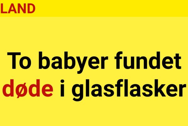 Tragisk hændelse: To babyer fundet døde i glasflasker