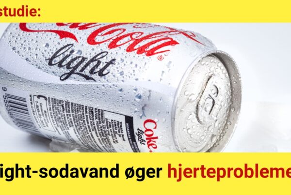 Nyt studie: Light-sodavand øger hjerteproblemer