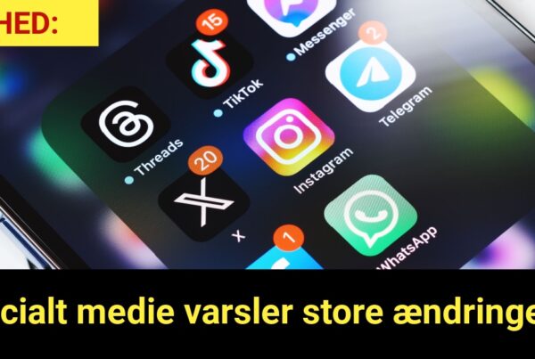 Socialt medie varsler store ændringer