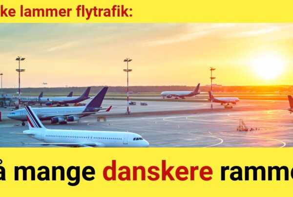 Strejke lammer flytrafik: Så mange danskere rammes