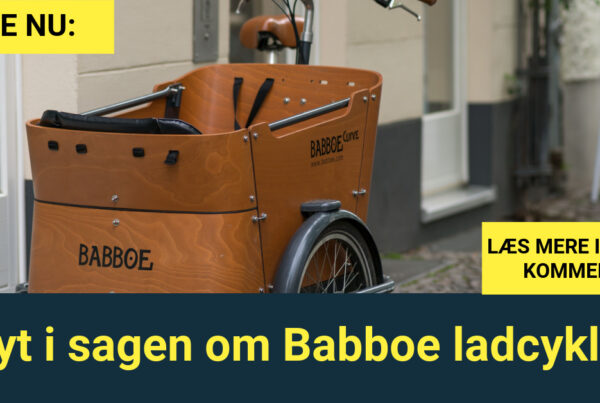 LIGE NU: Nyt i sagen om Babboe ladcykler 