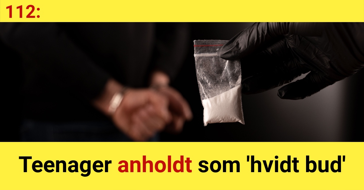 POLITI: Teenager anholdt som 'hvidt bud'