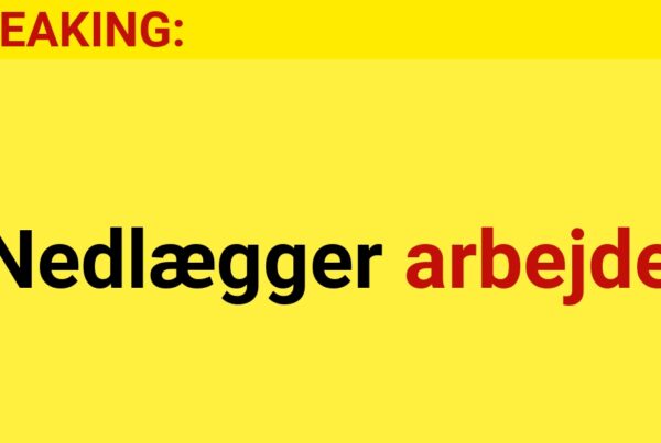 BREAKING: Nedlægger arbejdet