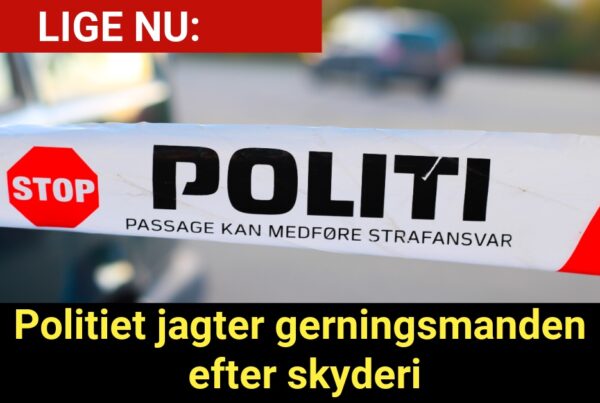 LIGE NU: Politiet jagter gerningsmanden efter skyderi - Krimi