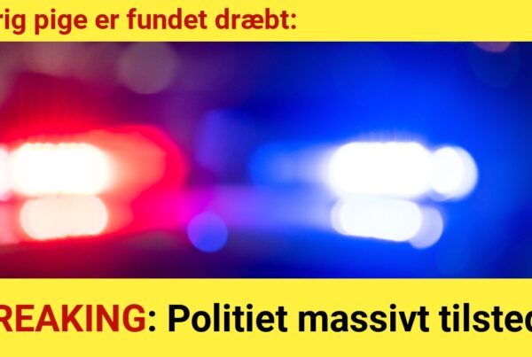 BREAKING: 13-årig pige er fundet dræbt - Politiet massivt tilstede - 112