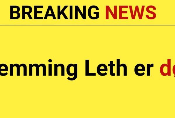 BREAKING: Flemming Leth er død