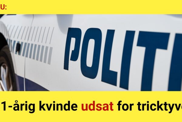 101-årig kvinde udsat for tricktyveri - 112