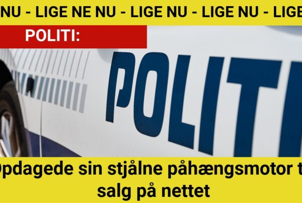 Opdagede sin stjålne påhængsmotor til salg på nettet - Krimi
