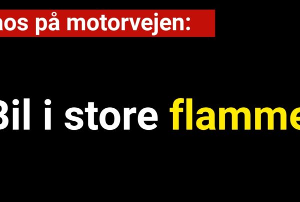 Kaos på motorvejen: