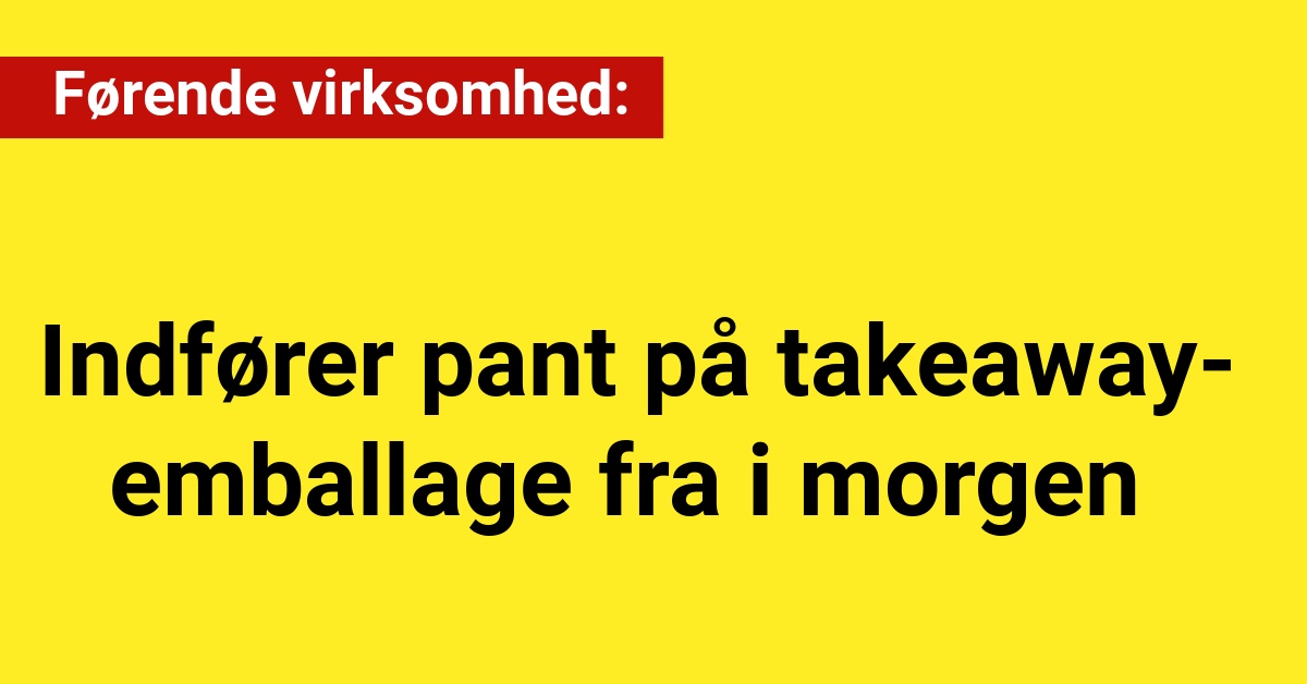 førende virksomhed