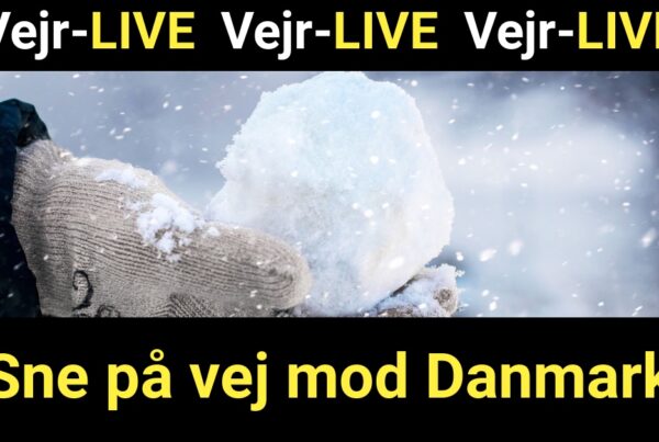 Sne på vej mod Danmark - Nyhed24.dk - Vejr