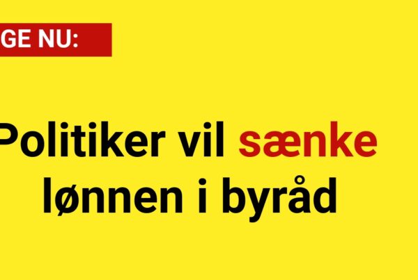 Politiker vil sænke lønnen i byråd - Nyhed24.dk