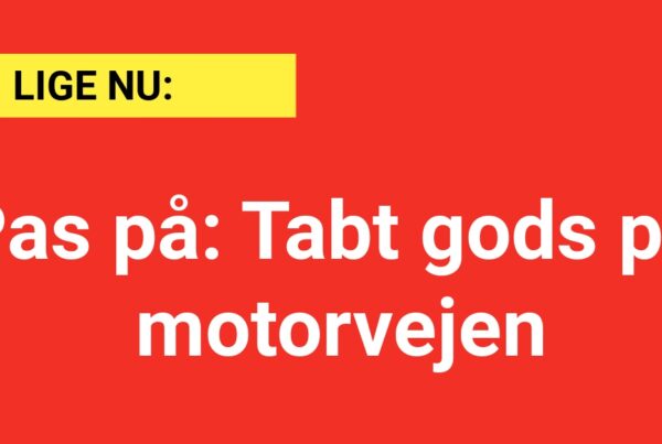 Pas på: Tabt gods på motorvejen - Nyhed24.dk