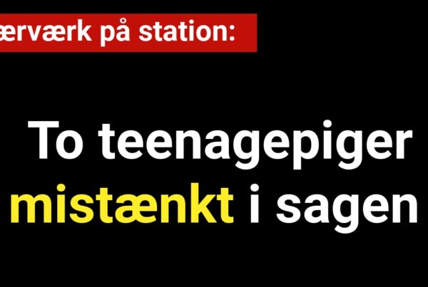 Hærværk på station: