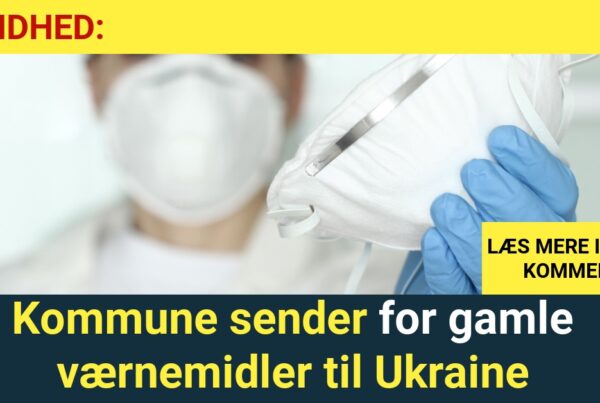 Kommune sender for gamle værnemidler til Ukraine