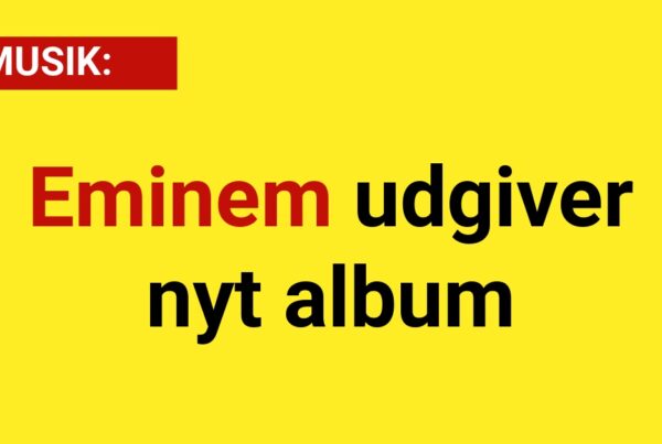 Eminem udgiver nyt album - Nyhed24.dk