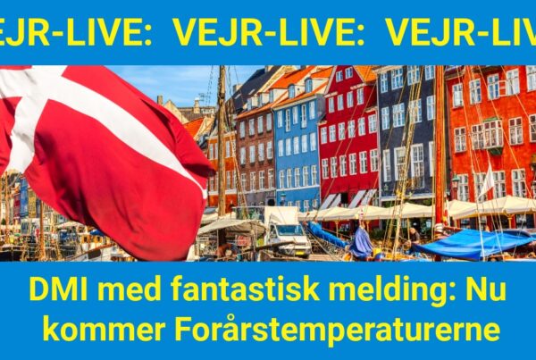 DMI med fantastisk melding: Nu kommer Forårstemperaturerne