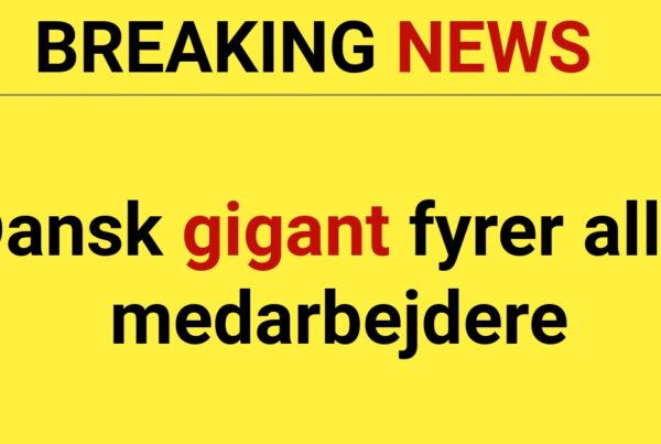 Dansk gigant fyrer alle medarbejdere
